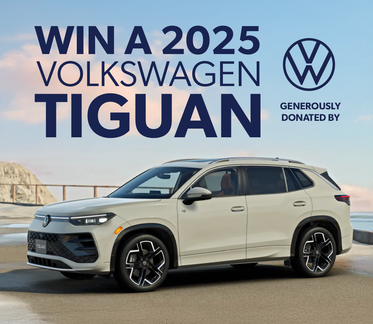Sweepstakes Event Image win a 2025 volkswagen tiguan