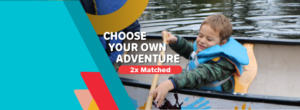 camper canoeing. choose your adventure 2x match