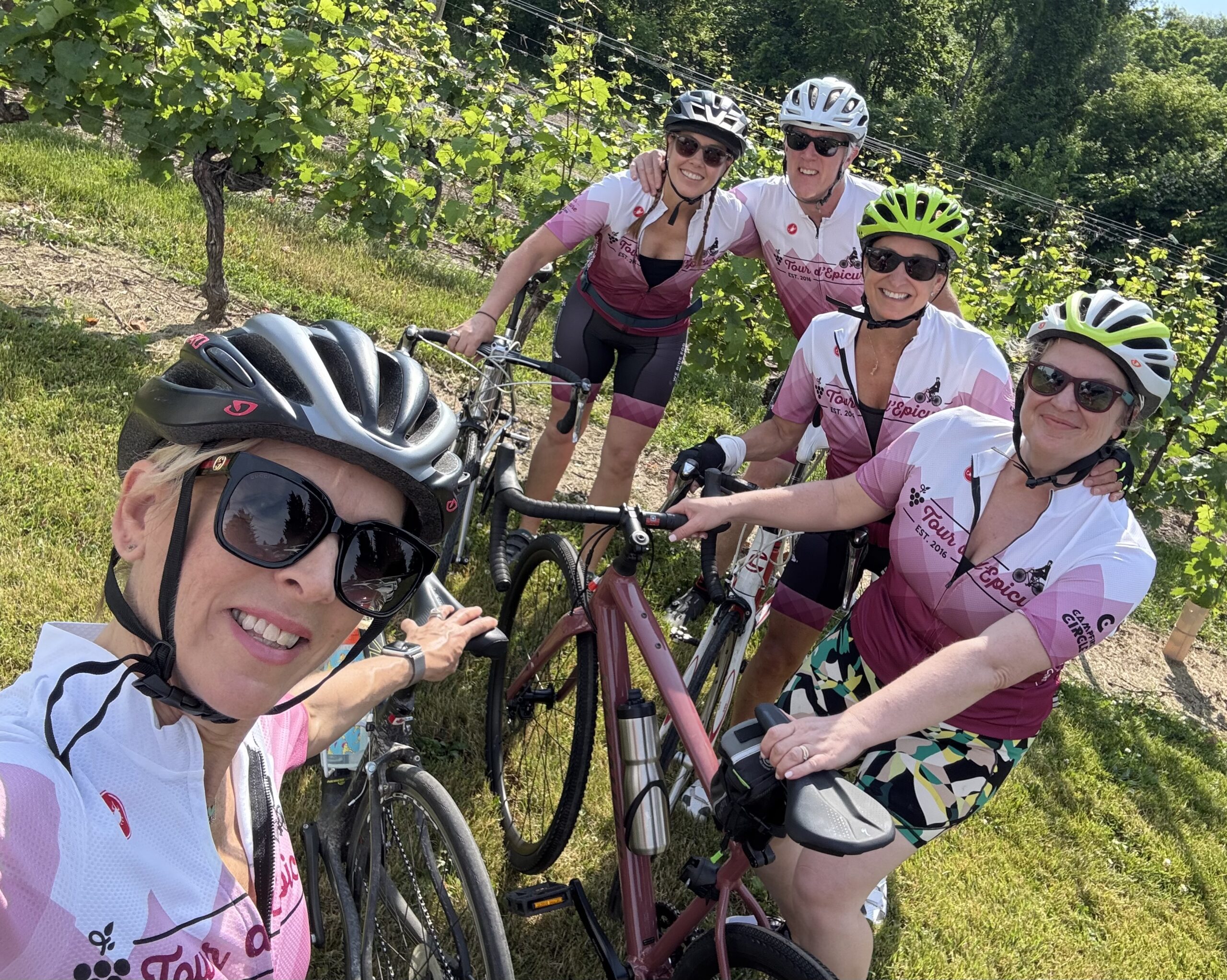 alison with friends